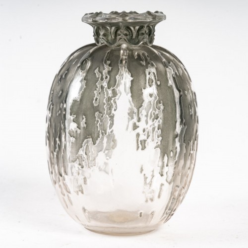 René LALIQUE (1860-1945) - "Fontaines" Vase couvert (1912) - Alexia Say