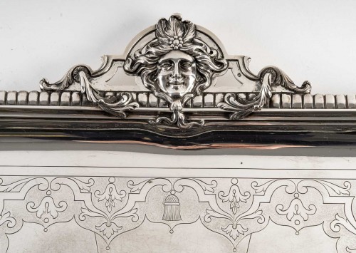 19th century - Cardeilhac -  Sterling Silver Tray