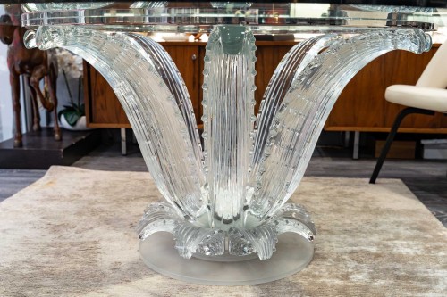 Antiquités - Crystal Lalique - &quot;Cactus&quot; Table N#1