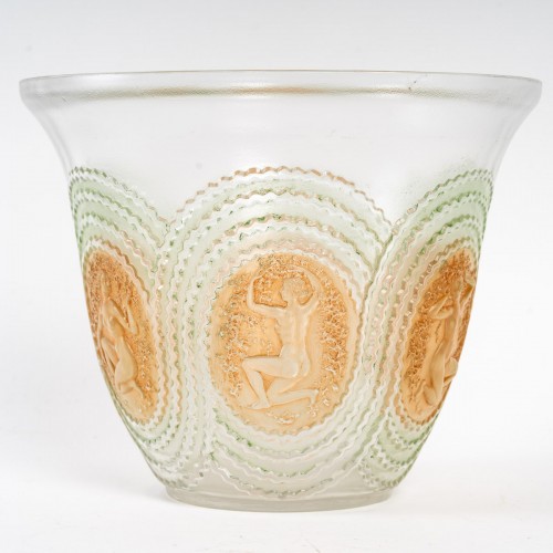 René Lalique - Vase Dryades - Verrerie, Cristallerie Style 