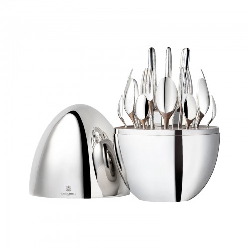Christofle - Mood,  24 silver plated pieces set