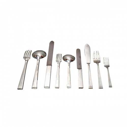 Jean Tétard - Cutlery set in sterling silver