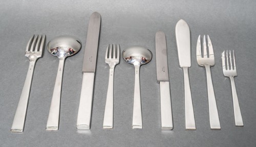 Jean Tétard - Cutlery set in sterling silver - Antique Silver Style 
