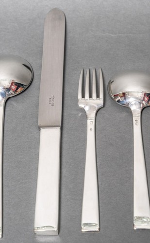 Jean Tétard - Cutlery set in sterling silver - 