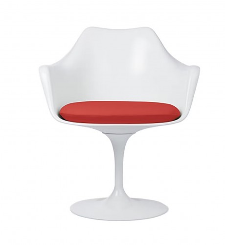 Knoll & Eero Saarinen - Fauteuil pivotant modèle "Tulip" créé en 1956 - Sièges Style 