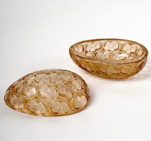 XXe siècle - René Lalique  - Boîte « Poussins » 1929