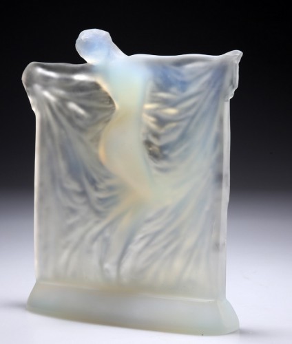 René Lalique (1860-1945) - &quot;Thaïs or Suzanne&quot; opalescent glass Statuette,1925 - 