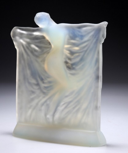 René Lalique (1860-1945) - &quot;Thaïs or Suzanne&quot; opalescent glass Statuette,1925 - 