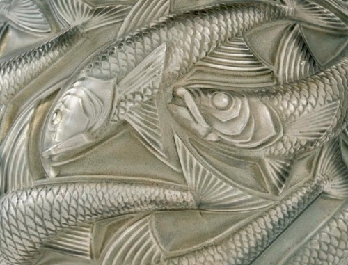  - René Lalique - Vase "Salmonidés" 1928