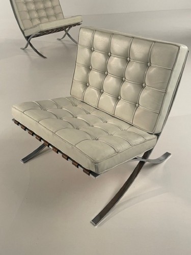 Sièges Fauteuil & Bergère - Ludwig Mies Van Der Rohe (1886-1969) - Paire de fauteuils Barcelona