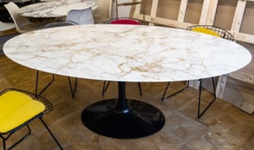 Eero SAARINEN - Edition KNOLL ,table ovale &quot;TULIP&quot; - Furniture Style 