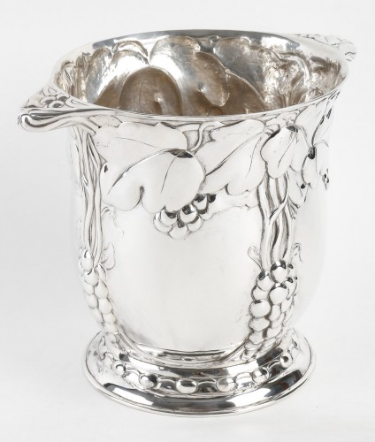 Antiquités - Jean Serriere -  Pair Of Silver Coolers Circa 1925