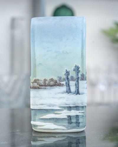 XXe siècle - DAUM - Vase Paysage