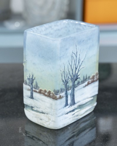Art Déco - DAUM - Vase Paysage