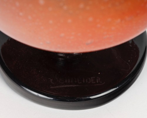  Charles Schneider (1881-1953), Marmorated glass vase - 