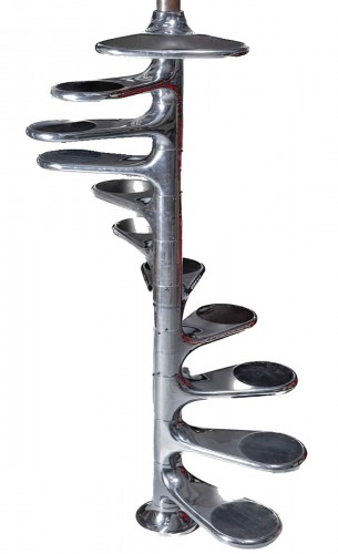 Roger Tallon (1929-2011) - Escalier hélicoïdal 18 marches