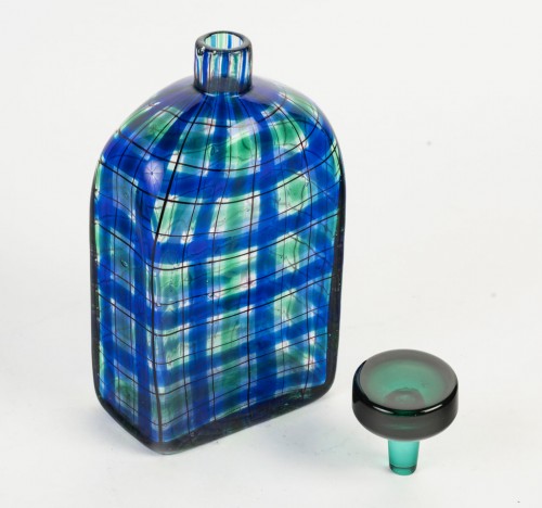 Glass & Crystal  - 1970 Barovier and Toso for Christian Dior - “Tartan” bottle