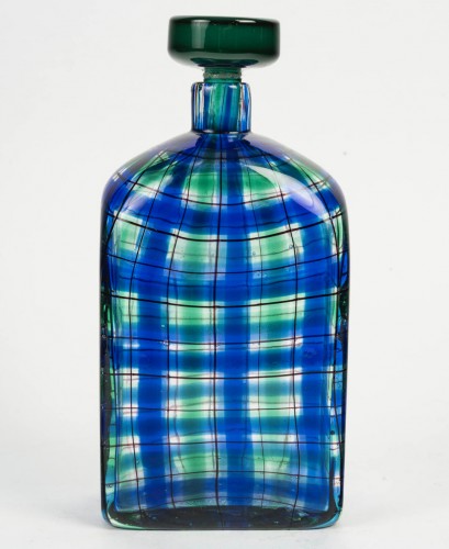 1970 Barovier and Toso for Christian Dior - “Tartan” bottle - 