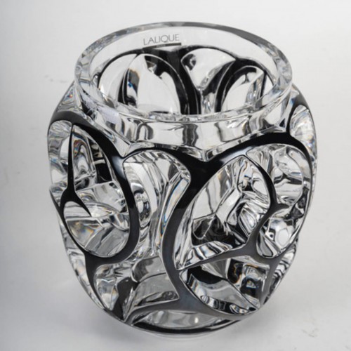 Lalique - Vase Tourbillons - Verrerie, Cristallerie Style Art Déco