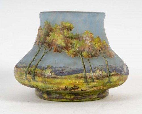 XXe siècle - DAUM Nancy - Vase Paysage