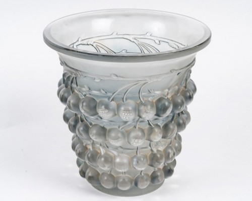 Glass & Crystal  - 1930 René Lalique - “Montmorency Vase”