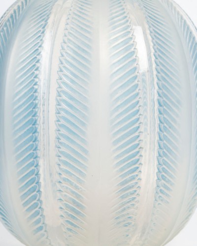 Glass & Crystal  -  1932 René Lalique - “Biskra” vase.