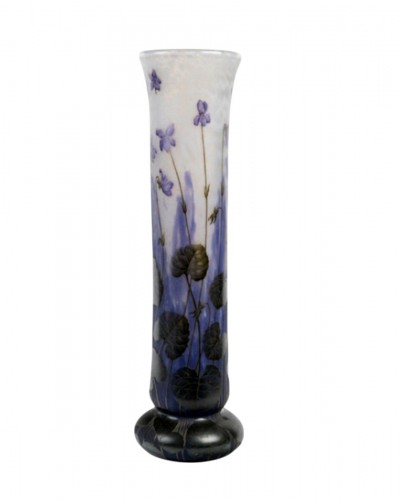 1905- Daum ,Vase "Violettes"