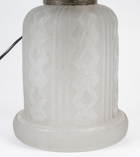 20th century - 1920 DAUM Nancy - Table lamp