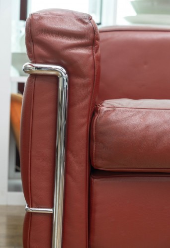 Canapé 2 places - Le Corbusier, Perriand, Jeanneret pour Cassina - Sièges Style 