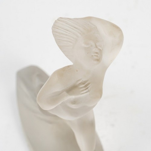 XXe siècle - René Lalique  - Statuette côte d'azur pullman express 1929