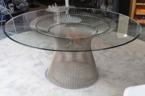 KNOLL Editions & Warren Platner - Table ronde - Mobilier Style 