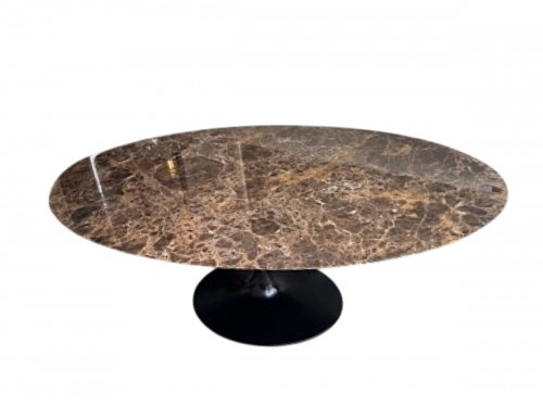 Knoll & Eero Saarinen - Tulip Emperador oval table
