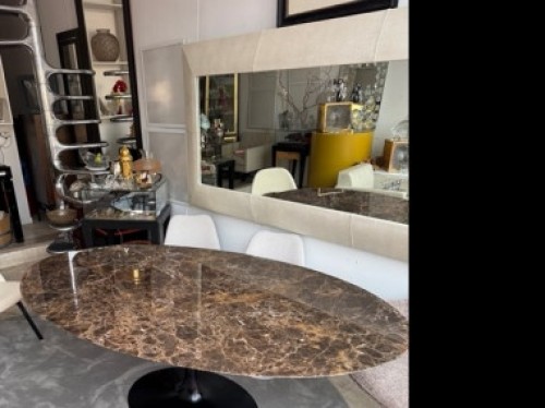 Mobilier Table & Guéridon - Knoll & Eero Saarinen - Table Tulip marbre  Emperador 