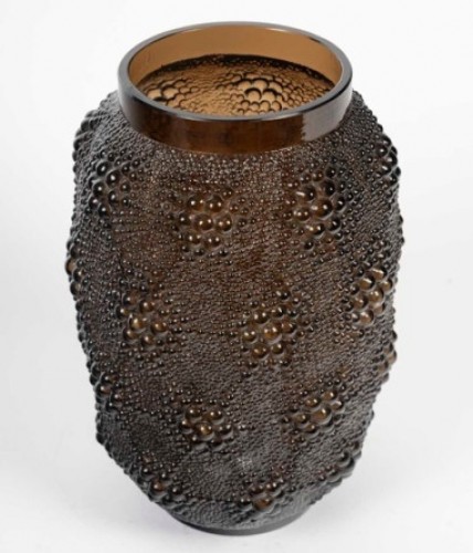 Verrerie, Cristallerie  - 1932 René Lalique - Vase Davos