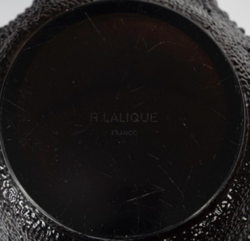 1932 René Lalique - Vase Davos - Art Déco