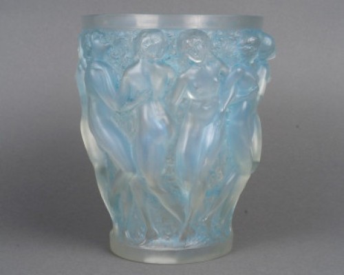 1927 René Lalique - Vase Bacchantes - Verrerie, Cristallerie Style Art Déco