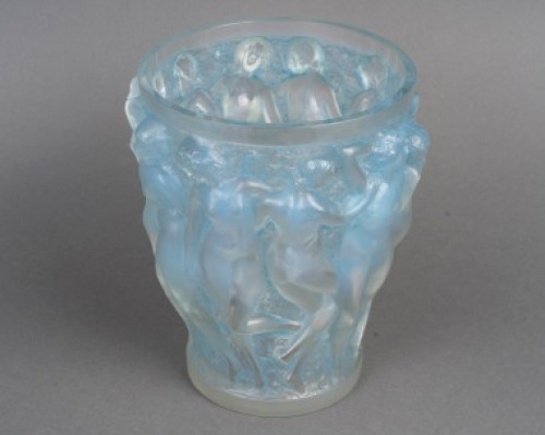 Verrerie, Cristallerie  - 1927 René Lalique - Vase Bacchantes