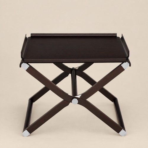 Rena Dumas &amp; Hermès, Blackened Pear wood "Pippa” Table - Furniture Style 