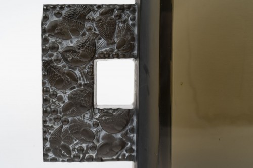 1929-René Lalique, Vase " Margaret" - Verrerie, Cristallerie Style Art Déco