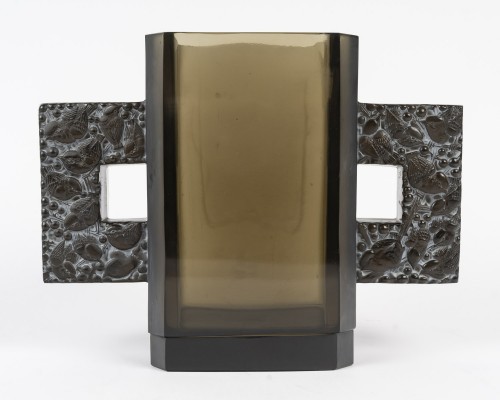 1929-René Lalique, Vase " Margaret" - Art Déco