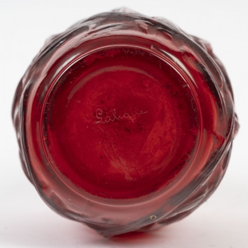 Glass & Crystal  - 1921 René Lalique - Ronces Vase