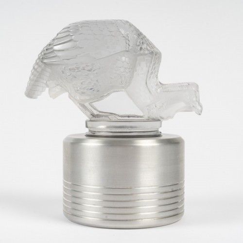 20th century - 1929-Rene Lalique - Mascot « Pintade »