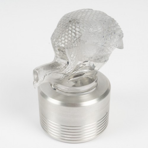 1929-Rene Lalique - Mascot « Pintade » - Art Déco