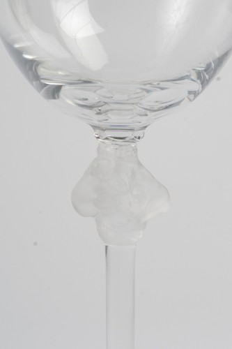 1968 Lalique France, partie de service "Roxanne" en cristal - Années 50-60