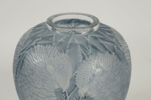 Rene Lalique Vase&quot; Alicante&quot; - Glass & Crystal Style 