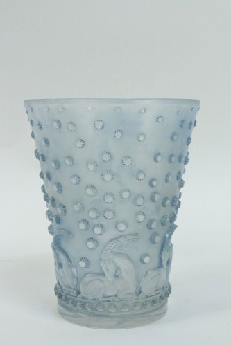 René Lalique - &quot;Ajaccio&quot; Vase - Glass & Crystal Style 