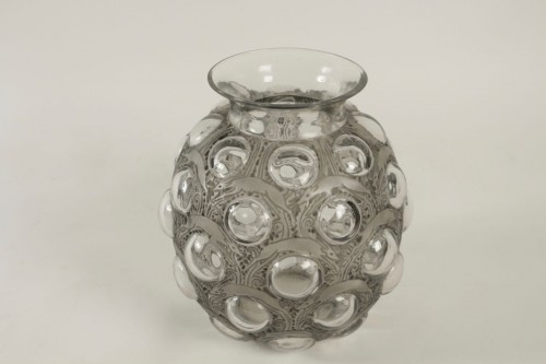 René Lalique - Vase "Antilopes" - Verrerie, Cristallerie Style 