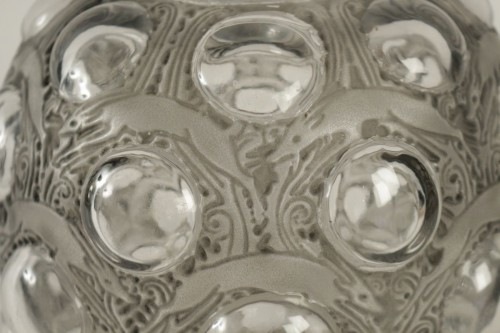 Verrerie, Cristallerie  - René Lalique - Vase "Antilopes"