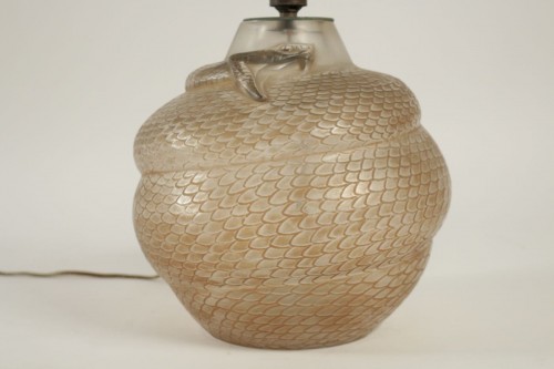 René Lalique - Vase Serpent &quot;réflecteur&quot; - 