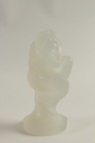 20th century - René Lalique Car Mascot Opalescent&quot; Sirène&quot;